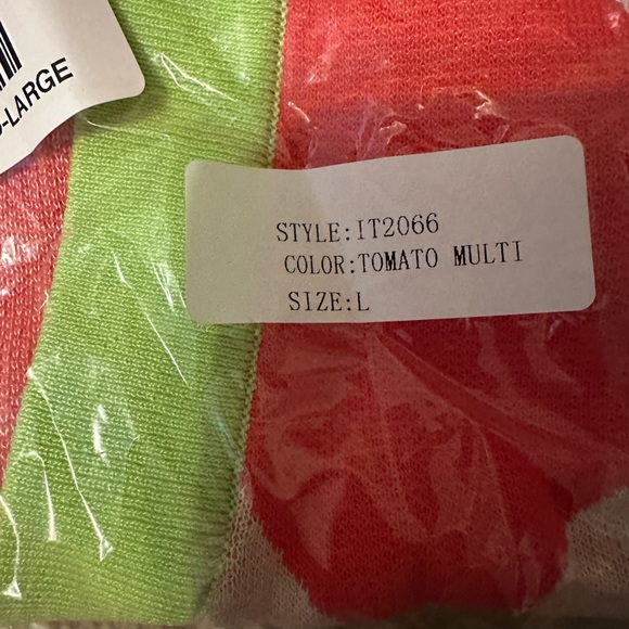 Colorful Diamond Pattern Cardigan - Picture 3 of 3